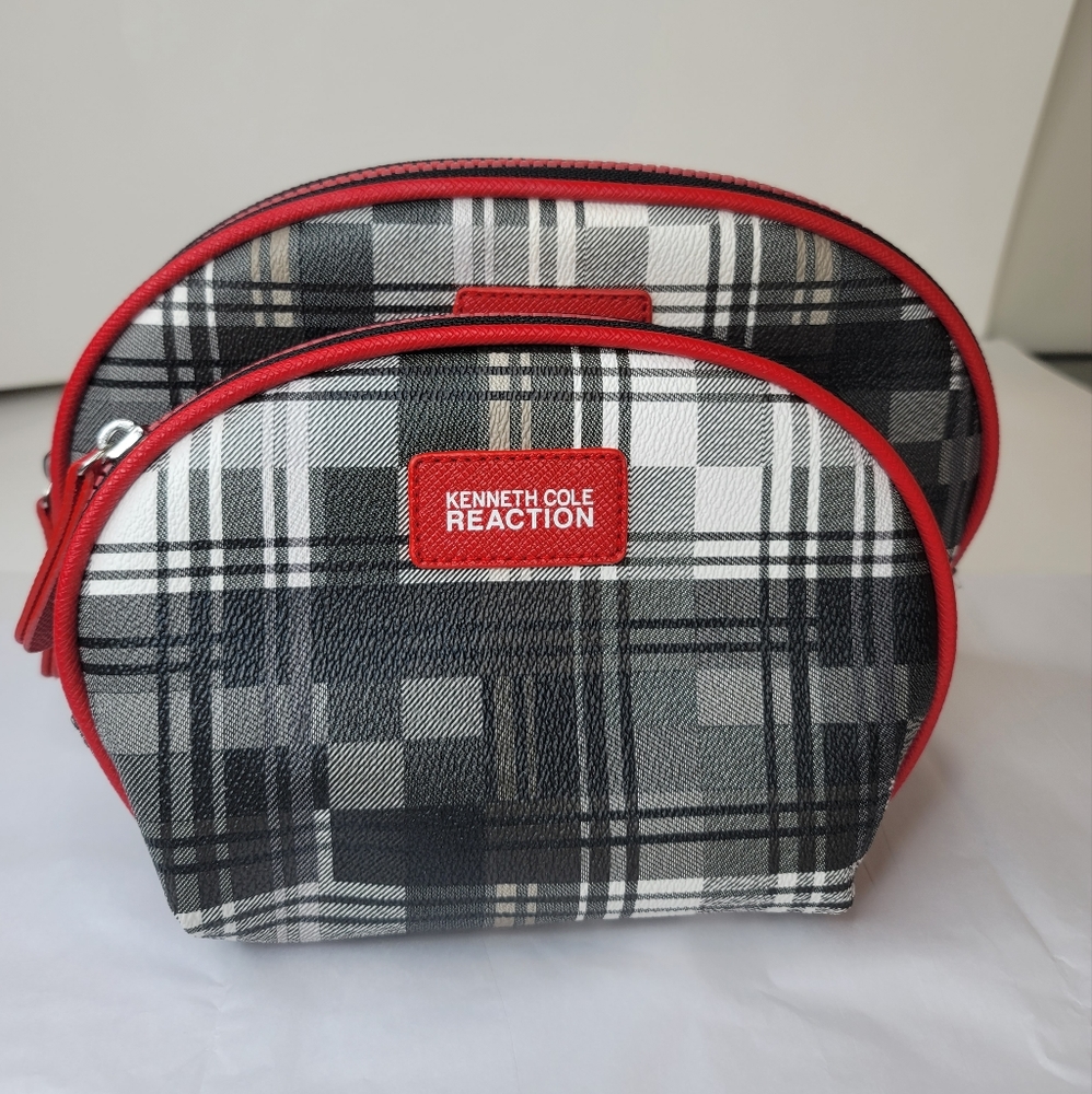 2 KENNETH COLE REACTION cosmetic bags